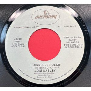 Moms Mabley That's Pops / I Surrender Dear 45 Soul Promo WLP Mercury 73240